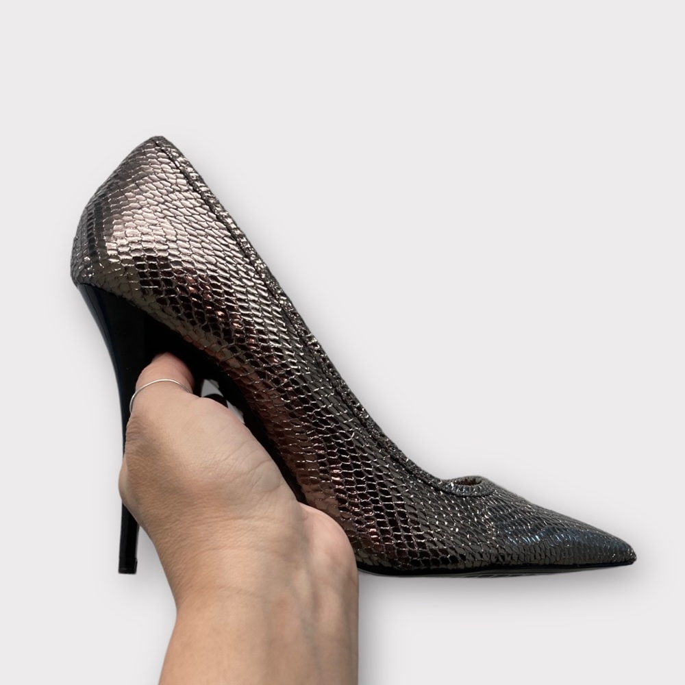 NWT Zara Metallic Heels 40/9